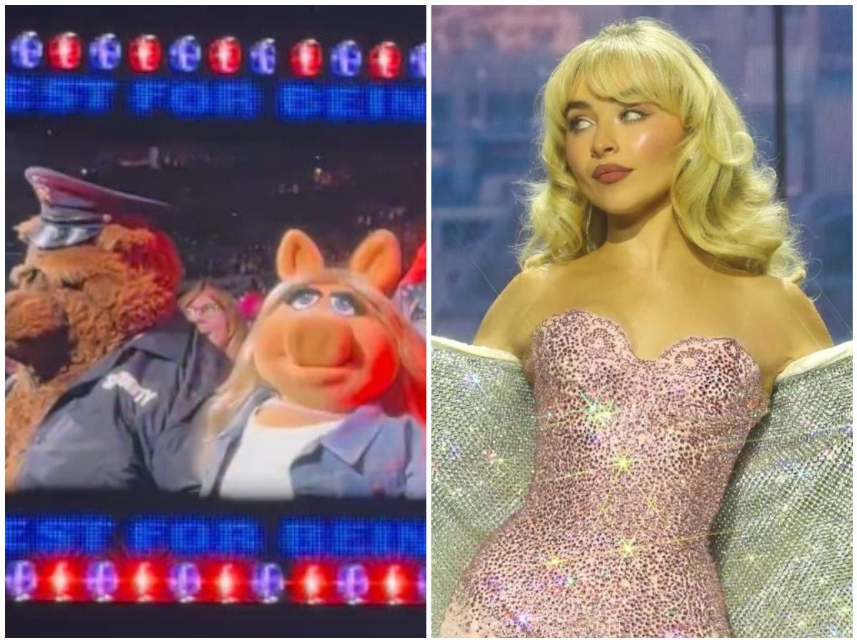 Sabrina Carpenter arresta a Miss Piggy en Los Ángeles