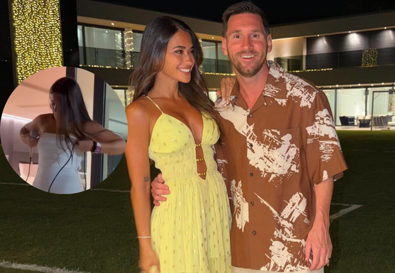 La misteriosa belleza que iluminó la noche de celebración de Messi: El caso de la desconocida que se convirtió en la estrella indeseada del fin de año.