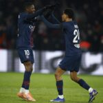 El artífice del golazo que decide el destino: Dembélé da vuelta a la situación y mantiene al PSG en la carrera por el título de la Ligue 1.