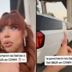 Conductor evade peaje y le destrozan las llantas a camioneta de Yeri Mua